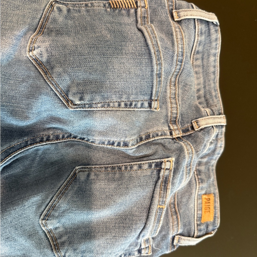 PAIGE Light Blue Denim Jeans